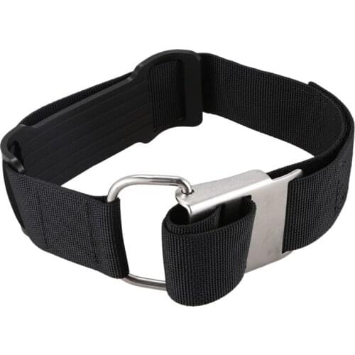 Diving Scuba Stainless Steel Tied Bottle Belt Dive Cylinder Tank Band Strap Weight Belt Webbing Cam Lock Bcd Buckle