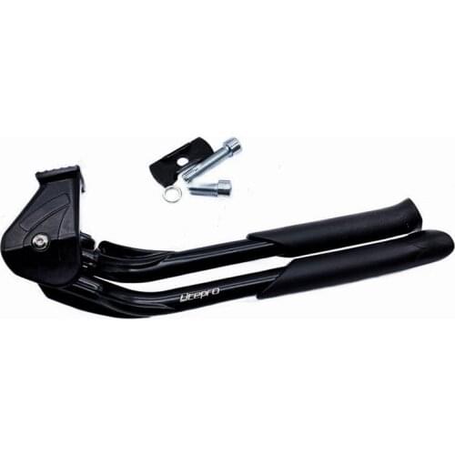 Litepro Folding 20-28 Inch Adjustable Double Kickstand Road Mountain Bicycle Foot Support Parking Rack Bracket Alloy