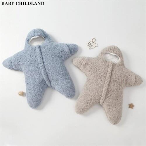 Baby Sleeping Bags Envelope Newborn Fleece Baby Swaddle Wrap Receiving Blanket Infant Baby Sleepsack Crib Stroller Blanket 0-6M