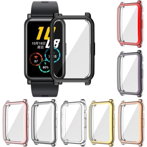 Anti-falling Anti-scratch Smart Bracelet Full Protective Case Cover TPU Case For Honor Watch ES Smartband Protect Shell Bumper
