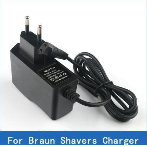 12V 0.4A 2-Prong EU Wall Plug AC Power Adapter Charger for Braun Shavers 360 370 380 390cc 3000 3000s 3010s 3020s 303s 3040s