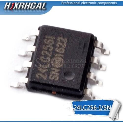 1pcs 24LC256-I/SN SOP-8 24LC256I 24LC256 SOP SMD