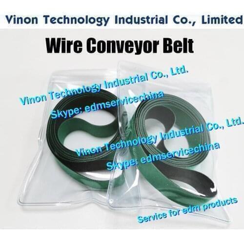 2040075 edm Wire Conveyor Belt 18x3950mm for Sodic k series machine. edm Flat Belt 0200033