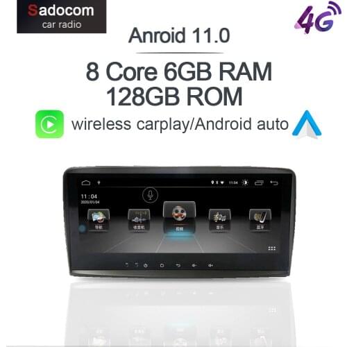 Carplay10.25" Car DVD Player 6G RAM 128GB car radio OBD2 Android 10.0 for Mercedes Benz R-Class R Class W251 R280 R300 R320 R350