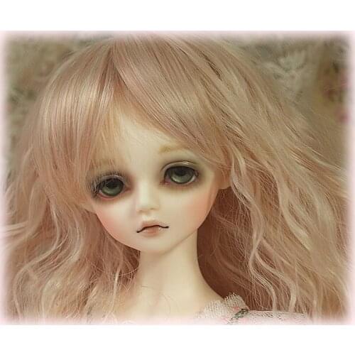 Free Shipping!Makeup&eyes Included!Top Quality 1/4 bjd CHERRY Doll Pale Gold Girl Exquisite Toy Adult Kid Best Gift 40cm Tall