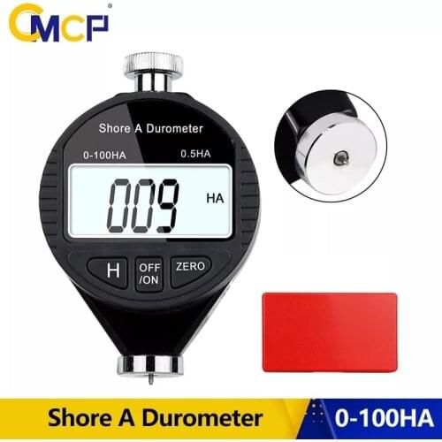 CMCP 0-100HA Hardness Tester HA Digital Durometer Electric LCD Display Sclerometer Measuring Tool