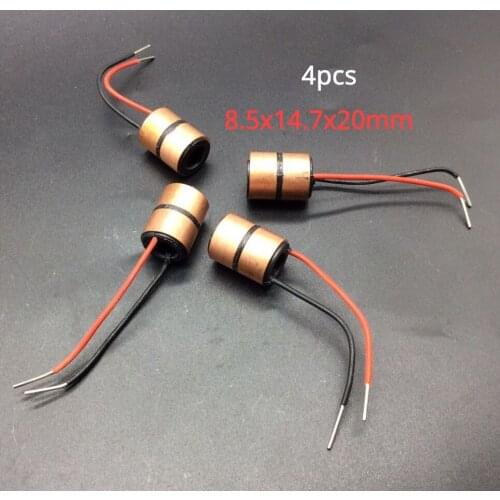 4pcs 8.5x14.7x20mm for Volkswagen Jetta car generator copper head slip ring