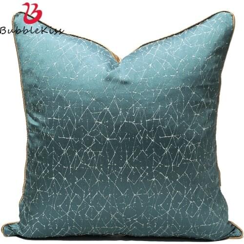 Bubble Kiss Emerald Green Abstract Crack Cushion Cover Party Decorative Throw Pillow Cover for Living Room Luxury Pillowcase