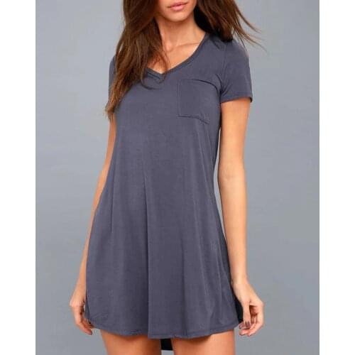 Летние платья-рубашки Nzlomxu China At AliExpress