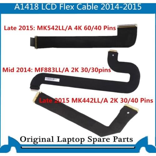 Original LCD Display Flex Cable for Imac A1418 21.5 inch 2014-2015 2K 4K MK542LL/A MF883LL/A MK442LL/A