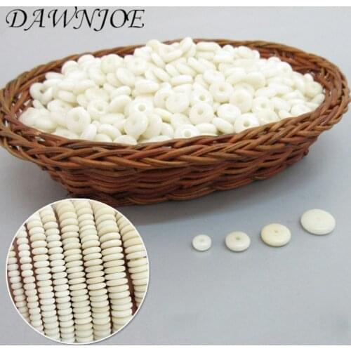 20 pcs Natural TAGUA lvory fruit 6-12 mm Spacer Separated Beads DIY Supplies for Jewelry Making Bracelet Finding