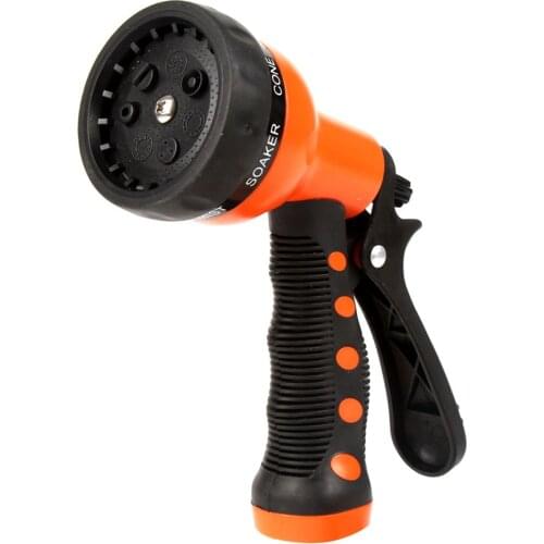 Garden Hose Nozzle Sprayer 7 Different Spray Settings Heavy Duty Sprinklers High Pressure Washer Nozzle