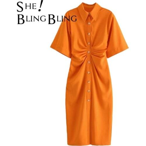 SheBlingBling Summer Dresses With Buttons