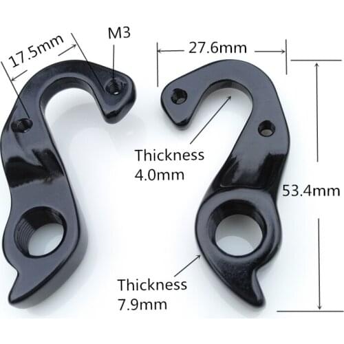 2pcs Bicycle Derailleur gear hanger For Cube Agree Attain pro Race cube Axial WLS GTC Cycling Rear Derailleur Hangers dropout