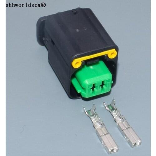 Worldgolden 2pin 1.5mm for Peugeot sensor plug auto wire electric senaor plug waterproof wiring harness connector 1801176-5