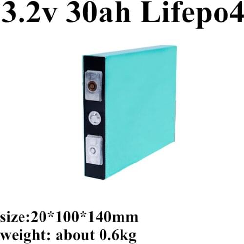 4PCS new product Lithium iron phosphate 3.2v 30ah 32Ah electric vehicle power lithium battery energy storage takeaway battery UP