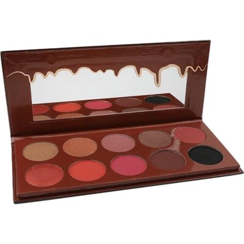 5 Piece Matte Chocolate Pack Eyeshadow Palette Private Label Pigment Eye Shadow Custom