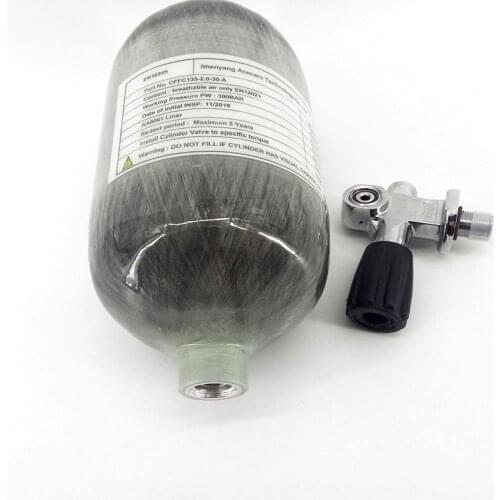 AC52051 HPA mini scuba diving condor carbon tank 4500PSI 300bar pcp air gun airsoft gas paintball tank carbon air tank ACECARE