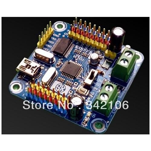 Free Shipping!!!! New 16 Channels Servo Motor USB UART Controller Driver Board Support Offline