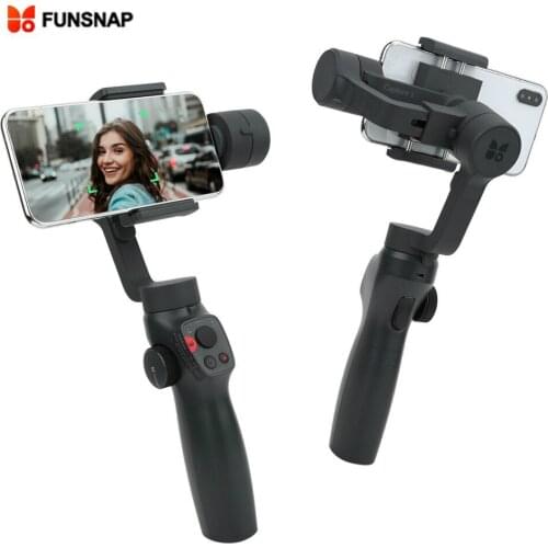 Capture2S 3-Axis Handheld Gimbal Stabilizer Focus Pull & Zoom for Smartphone Camera Video Record Bluetooth Vlog Live