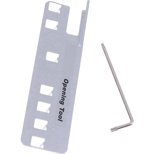 E56B Unlock open opening repair tool torx T8 T10 for -xbox 360 console case