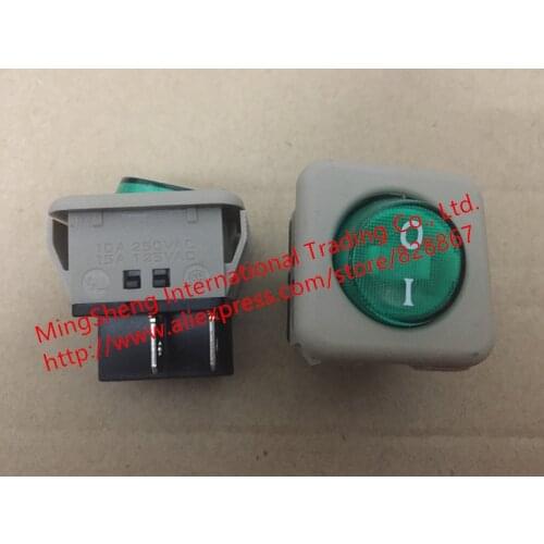 Original new 100% large rocker switch 15A high current four round light R21-22C-36 10A 250VAC 15A 125VAC