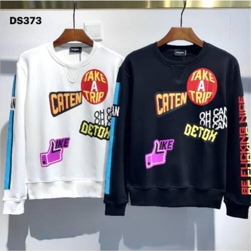 Mens popular round neck long-sleeved T-shirts in spring and autumn 2021 DS373