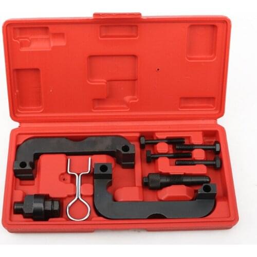 Engine Timing Tool Kit with Camshaft Holding Tool and Crankshaft Socket Replacement for Audi Volksw agen Porsche