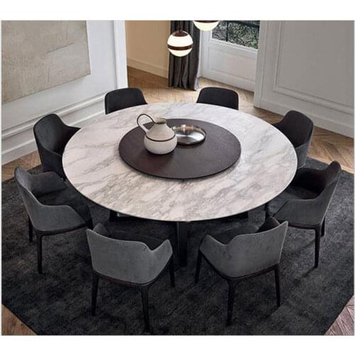 Solid Wooden Dining Room Set Home Furniture minimalist modern marble dining table and 4 chairs mesa de jantar muebles comedor