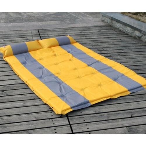 New Arrival 3cm Thick 2 Person Use Comfortable Inflatable Sleeping Pad Inflatable Mattress Beach Mat Camping Mat