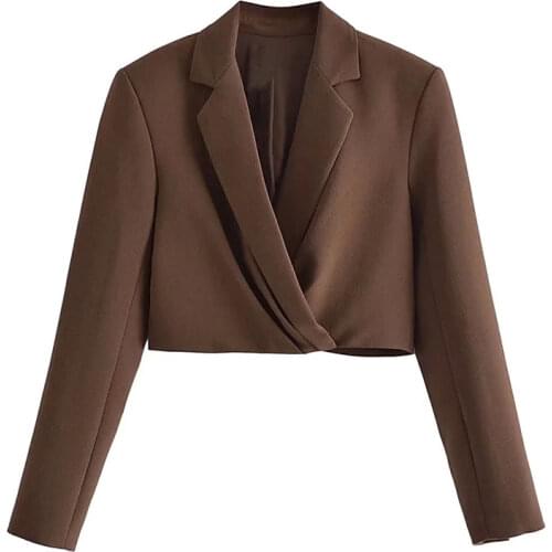 Женские пиджаки с коротким рукавом Nlzgmsj China At AliExpress