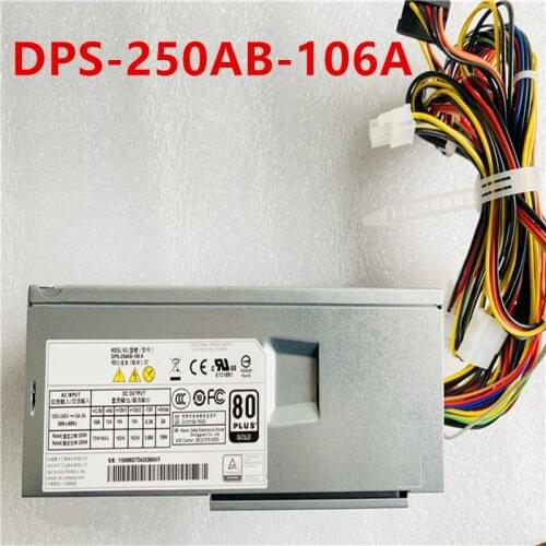 New Original PSU For Delta 80plus Gold 250W Power Supply DPS-250AB-106 A