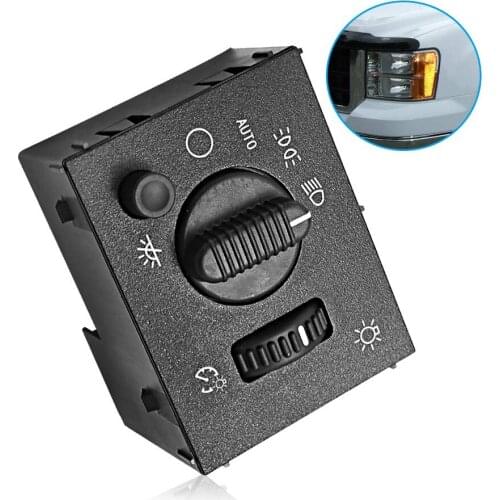 New Headlight Switch and Auto Headlight Switch Sensor for Chevy Silverado Gmc Sierra Yukon D1595g Headlamp Dimmer Switch