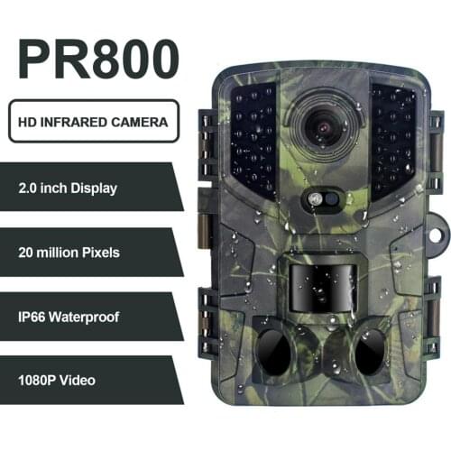 1080P/30FPS Hunting Camera Trap 20MP Infrared Hunt Night Vision Support IP66 Waterproof Wildlife Photo-trap Hunting Trail Photo