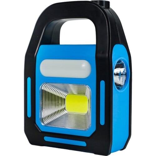 Portable LED Work Lights USB Rechargeable COB Working Light All-in-one Camping Light LED Flashlight