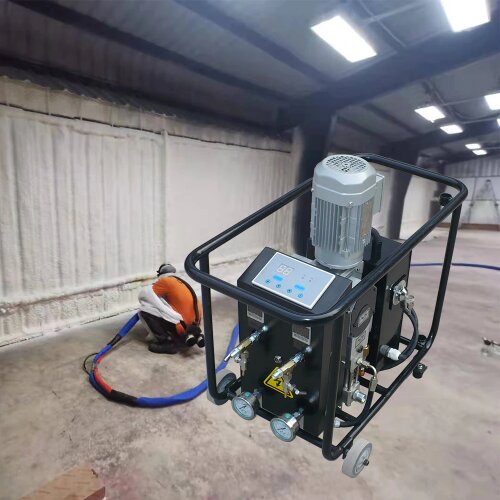 Portable mini high pressure electric polyurethane spray foam machine for insulation