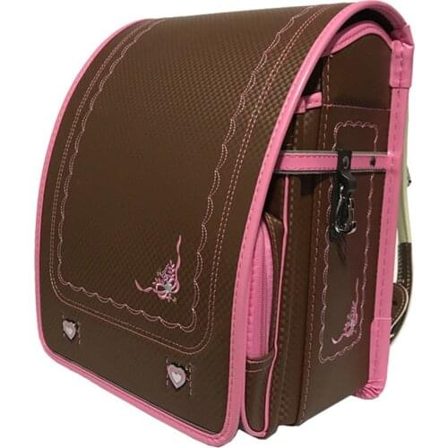 Girl school bags kids backpack 2020 new design Japanese Waterproof PU Primary School Backpacks Mochila Feminina Student Book bag