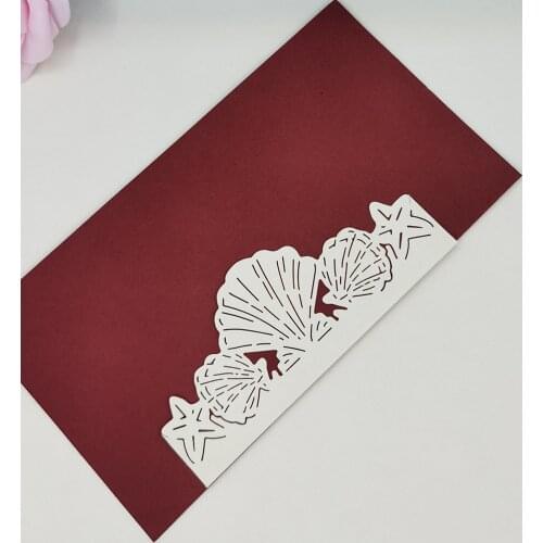 Starfish Shell Cutting Dies Scrapbooking DIY Cut Die Mold Album Card Decorative Crafts Embossing Folder Clear Stamps And Dies