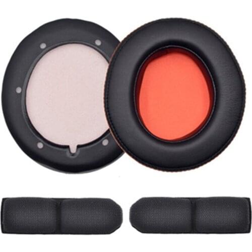 Replacement Soft Memory Foam Ear Pads Cushion For Siberia 9h For SteelSeries Headphones High Quality Protein Leather 23 SepZ1