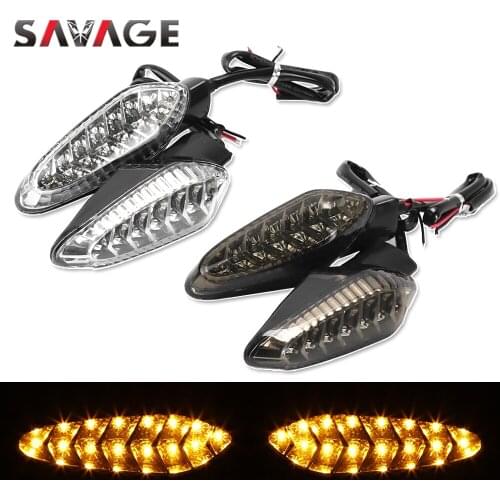 LED Turn Signal Indicator Light For DUCATI 1198 Streetfighter 848 1098 1100/S Multistrada 950/1200/1260 Motorcycle Blinker Lamp
