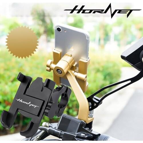 Universal metal motorcycle logo mobile phone holder For Honda CB600F Hornet 600 CB600 F CB 600F 600 F CB599 98-06 Accessories
