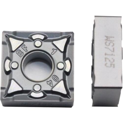 WS7125 SNMG120404 BF 20PCS CNC Lathe Dedicated Blade SNMG120404 BF Carbide Insert Turning Tool Black Stainless Steel