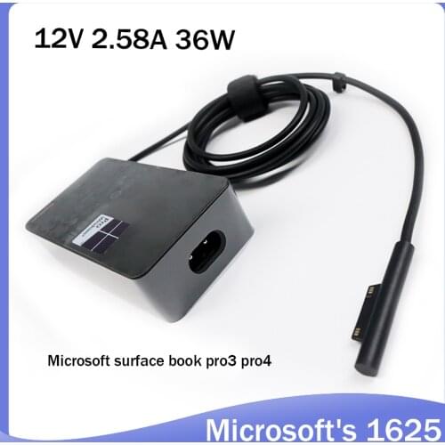Replacement 1625 for Microsoft Surface Pro 3 4 5 Wall Charger Power Adapter 12V 2.58A Pro3 Pro4 core i5 1631 1724 battery