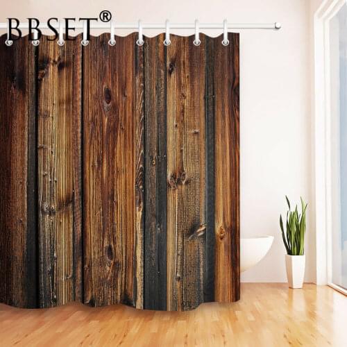 Retro Shower Curtain Waterproof Fabric Magic Bookshelf 3D Print Bathroom Curtains Waterproof Mildew Proof with 12 Hooks