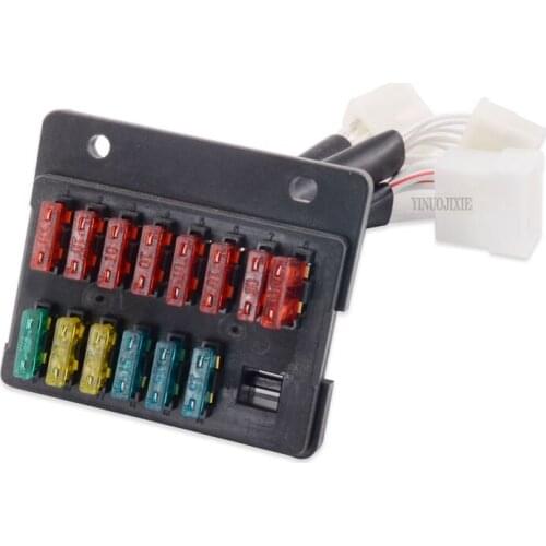Excavator parts for Doosan Daewoo DH55/60/220/225/300/-5-7-9 fuse box fuse harness