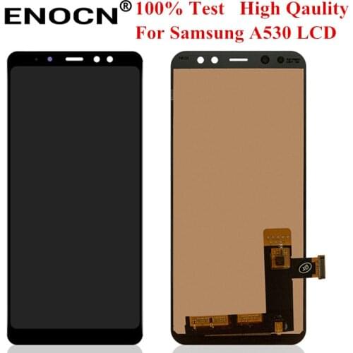5.6" TFT LCD for Samsung Galaxy A8 2018 A530 A530F LCD with Touch Screen Digitizer Assembly Can Adjustable Brightness