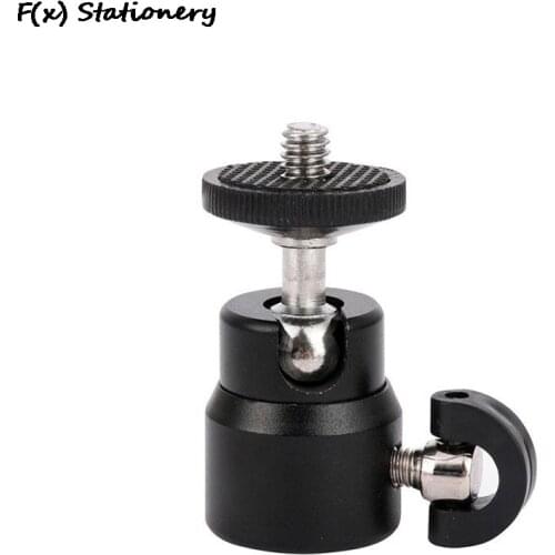 1pc For Camera Tripod LED Light Flash Tripod Bracket Holder Mount 1/4 Hot Shoe Adapter Cradle Ball Head