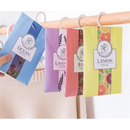 1PC Anti-mildew Hanging Fragrant Sachet Air Freshener Wardrobe Aromatherapy Bag Anti-insect and Anti-mold