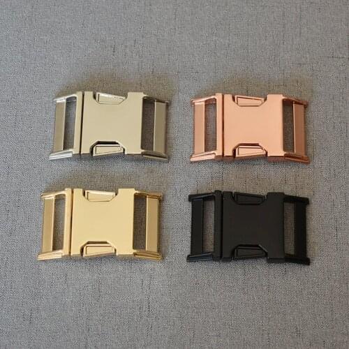 20 pcs/pack Metal Quick Side Release Buckle Backpack strap Buckle use for bag luggage backpack dog collar