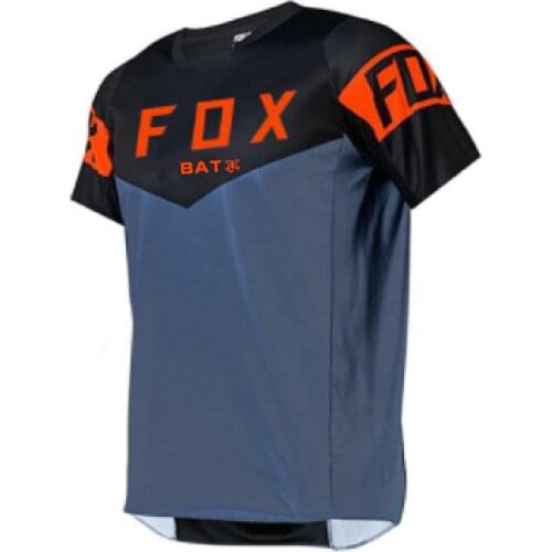 2021 Motorcycle Mountain Bike Team Downhill Fox Jersey MTB Offroad MX Bicycle Locomotive Shirt Cross Country Mountain Bike